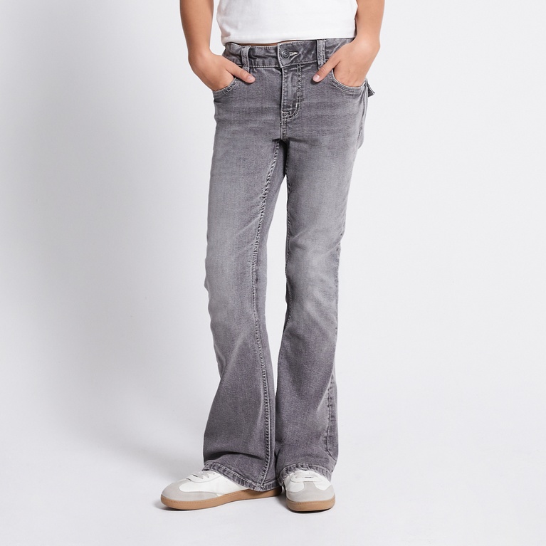 Stitch back pocket bootcut jeans "90`s Boot star stitch"